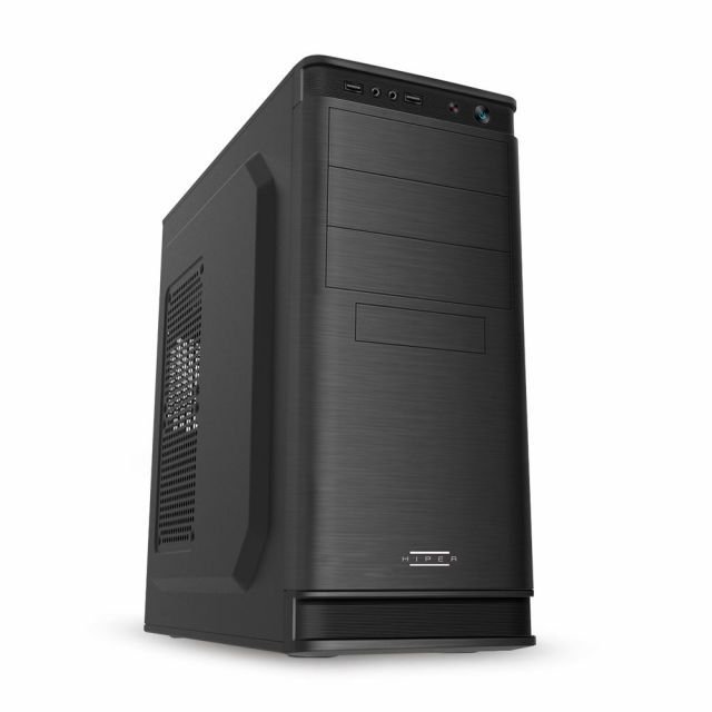 L-520 350W Powerlı Penceresiz Midi Tower Siyah Kasa