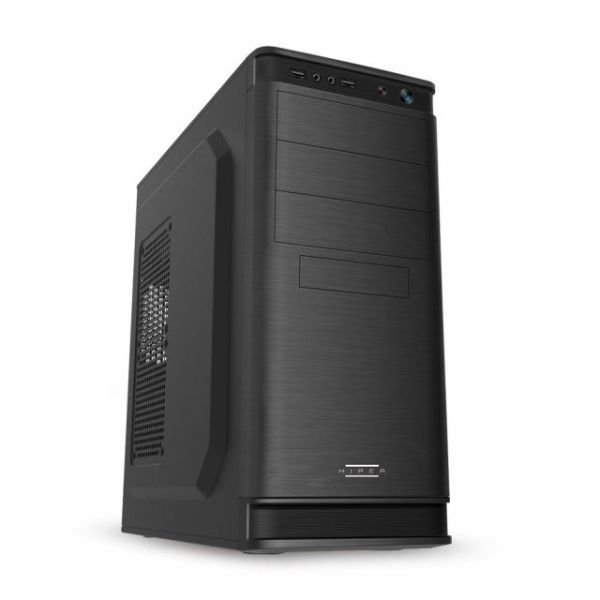 L-520 350W Powerlı Penceresiz Midi Tower Siyah Kasa