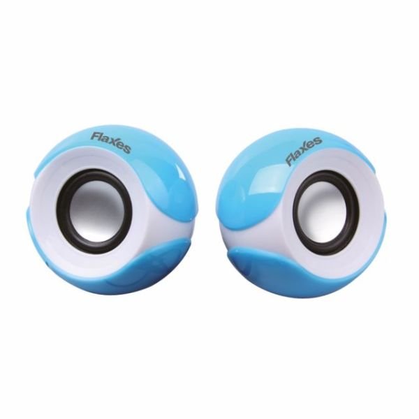 FLX-022M 5W RMS 1+1 USB Speaker, Mavi