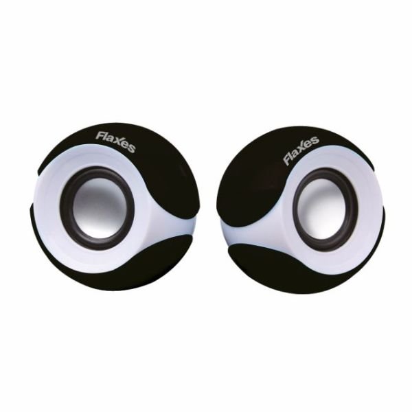 FLX-022S 5W RMS 1+1 USB Speaker, Siyah