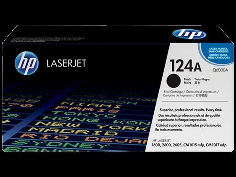 Q6000A No 124A Siyah 2500 Sayfa Lazer Toner