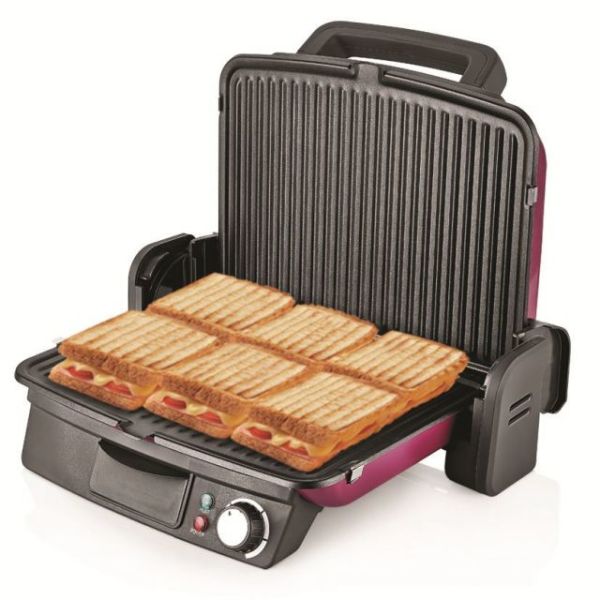 SSM-2539 2000W Çıkabilir Plaka Tost Makinesi ve Izgara