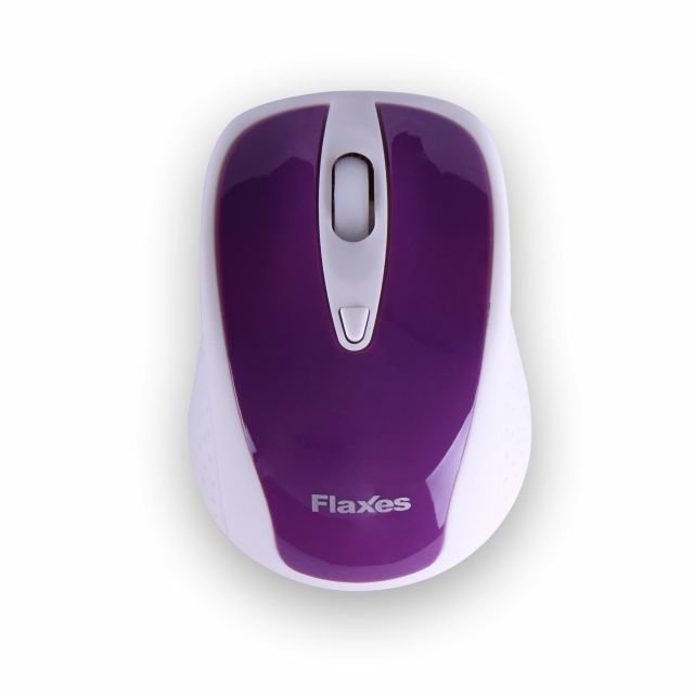 FLX-909WM Kablosuz,USB Nano Alıcılı,2.4GHz,1600dpi Optik Mouse,Mor