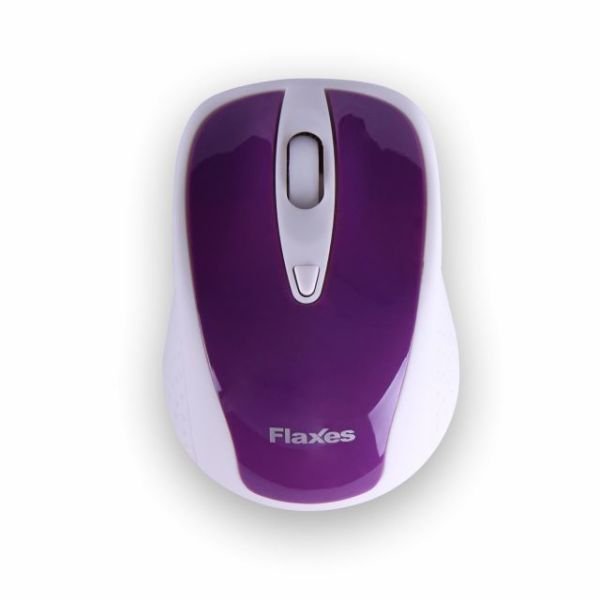 FLX-909WM Kablosuz,USB Nano Alıcılı,2.4GHz,1600dpi Optik Mouse,Mor