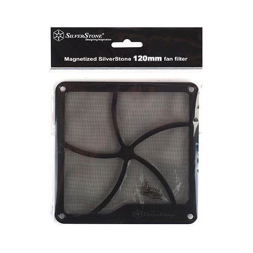 SST-FF122B SilverStone 12cm Mıknatıslı Siyah Fan Filtresi