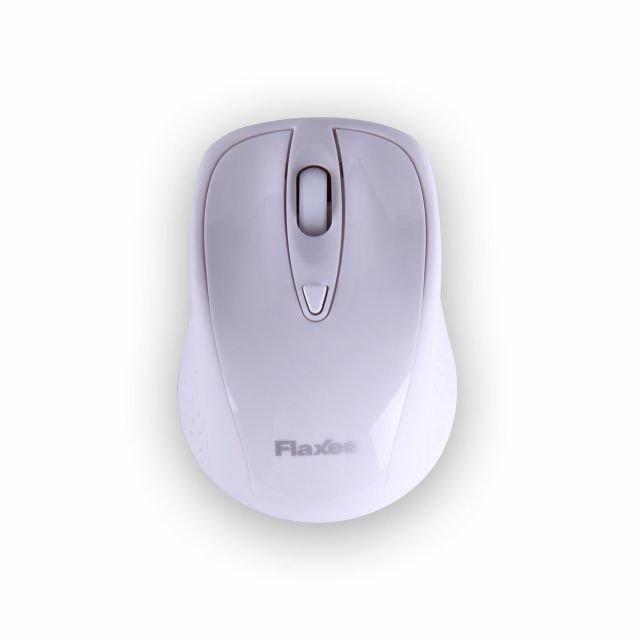 FLX-909WSB Kablosuz,USB Nano Alıcılı,2.4GHz,1600dpi Optik Mouse,Beyaz