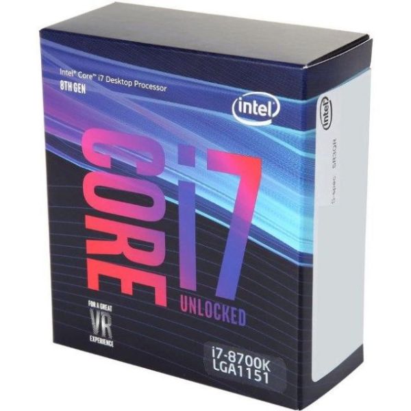 BX80684I78700K 8700K i7 3.70GHz LGA1151 12MB HD630 Gaming İşlemci
