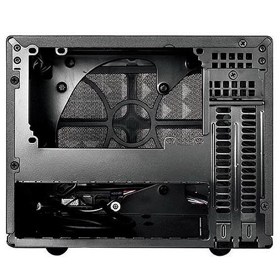 SST-SG13B-Q Penceresiz Mini ITX Powersız Siyah Kasa