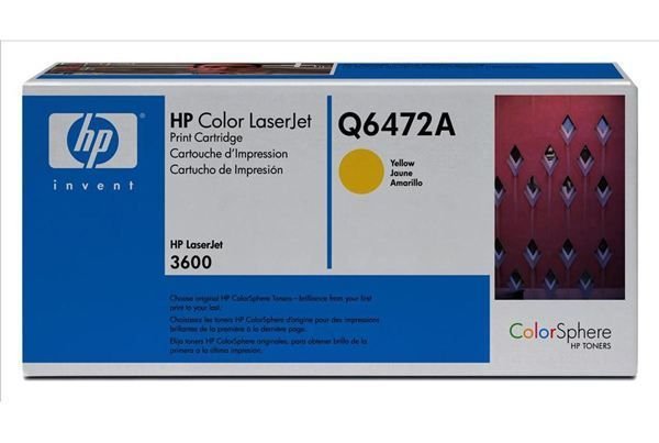 Q6472A No 501A Sarı 4000 Sayfa Lazer Toner