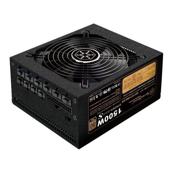 SST-ST1500-GS 1500W Kutulu 80+Gold 13CM Fanlı 16XSATA 6XIDE Power Supply
