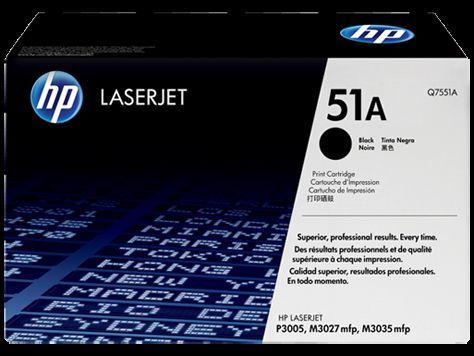 Q7551A No 51A Siyah 6500 Sayfa Lazer Toner