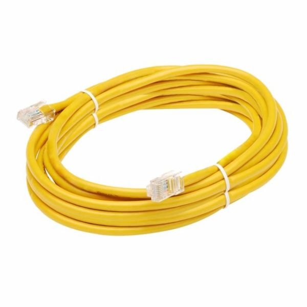 FNK-510 CAT5 10M Sarı Network Kablosu