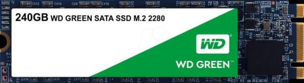 WDS240G2G0B 240GB Green 3d Nand m2 540/465 Flash SSD