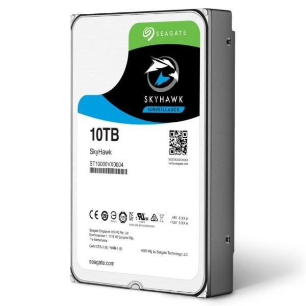 ST10000VX0004 10TB 3.5''7200RPM 256MB Sata3 Güvenlik Cihazları Uyumlu HardDisk
