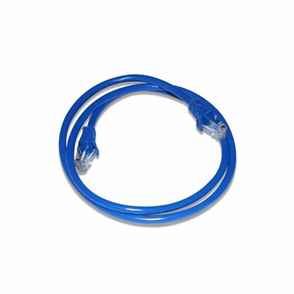 Q-CAT55 CAT6 5M Kırmızı Mavi Patch Network Kablosu