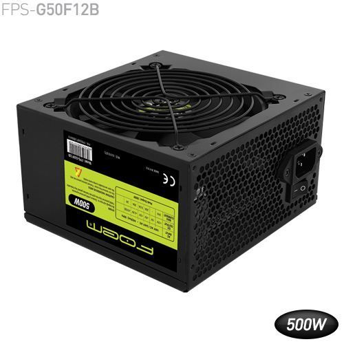 FPS-G50F12B 500W KUTULU 12CM FANLI 4XSATA POWER SUPPLY