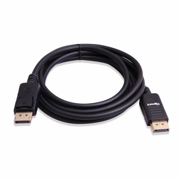 Q-DP01 1.8M, DP Erkek-DP Erkek,Yeni Nesil DisplayPort Bağlantı Kablosu