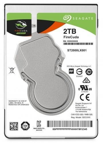 ST2000LX001 2TB 2.5''5400RPM Sata3 128MB SSHD Firecuda 2.5 Dahili HardDisk