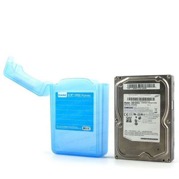 DK-AC-DAK1B 3,5 inç Disk Koruma ve Taşıma Kutusu