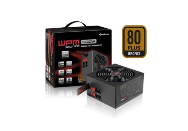 WPM500 Sharkoon WPM500 500W 80+Bronze ATX Modüler PSU