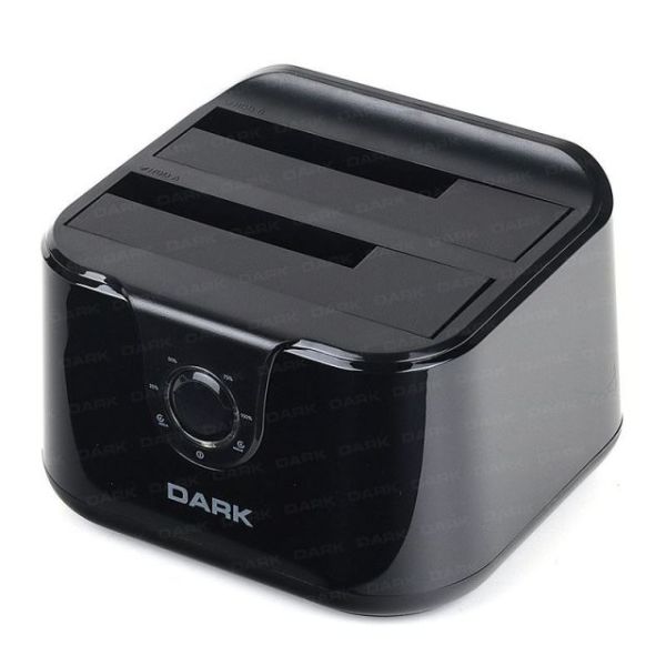 DK-AC-DSD24C 2 x 2.5''/3.5'' USB 3.0 Dual SATA Docking Station
