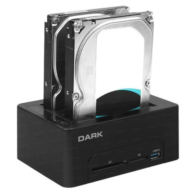 DK-AC-DSD27CR StoreX DSD27CR Kartokuyuculu 3.5''/2.5'' USB3.0 SATA Klon Destekli Disk İs