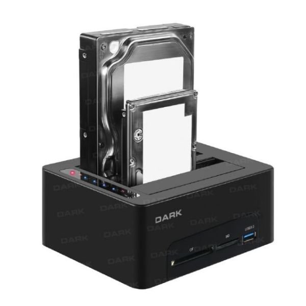 DK-AC-DSD27CR StoreX DSD27CR Kartokuyuculu 3.5''/2.5'' USB3.0 SATA Klon Destekli Disk İs