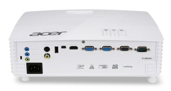 X1385WH-TCO 3200 ANS WXGA 1280x800 HDMI 3D DLP Projeksiyon