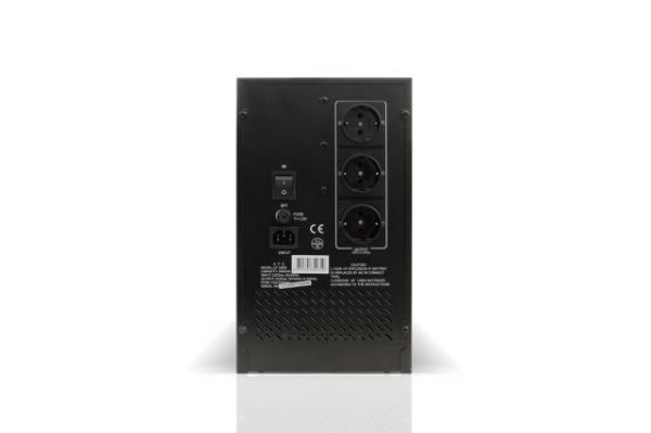LF3000VA Line-Intractive 3000VA 5-15 Dk 4x7AH Akülü UPS