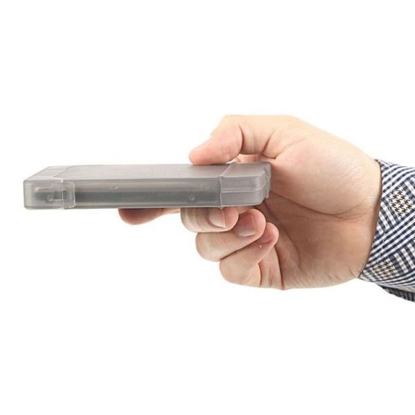 DK-AC-DSE211 2.5'' HDD/SSD DESTEKLİ USB3.1 (TYPE-C) 10GBPS SEFFAF DİSK KUTUSU