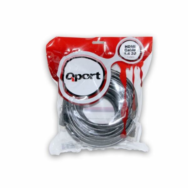 Q-HDMI15 15M v1.4 3D Altın Uçlu HDMI Görüntü Kablosu