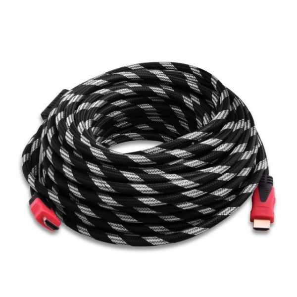 Q-HDMI20 20M v1.4 3D Ağ Destekli Altın Uçlu HDMI Görüntü Kablo
