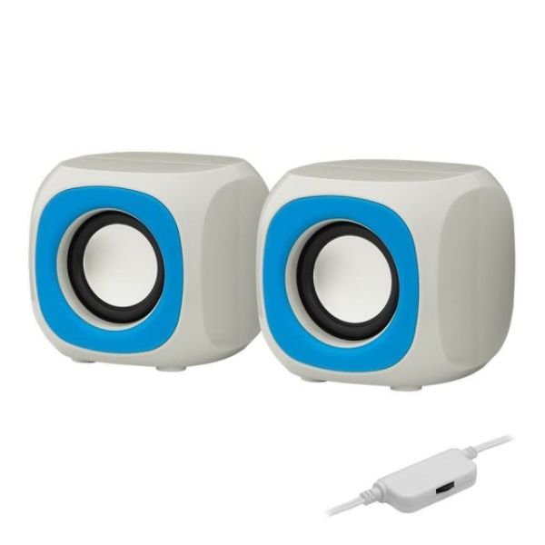 FS-2110U 1+1 6W Rms USB 2.0 Beyaz Hoparlör