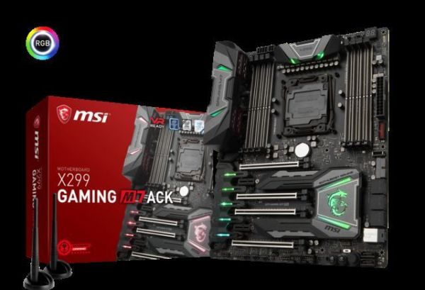 X299-GAMING-M7-ACK Intel X299 2066 DDR4 4266MHz Gaming Anakart