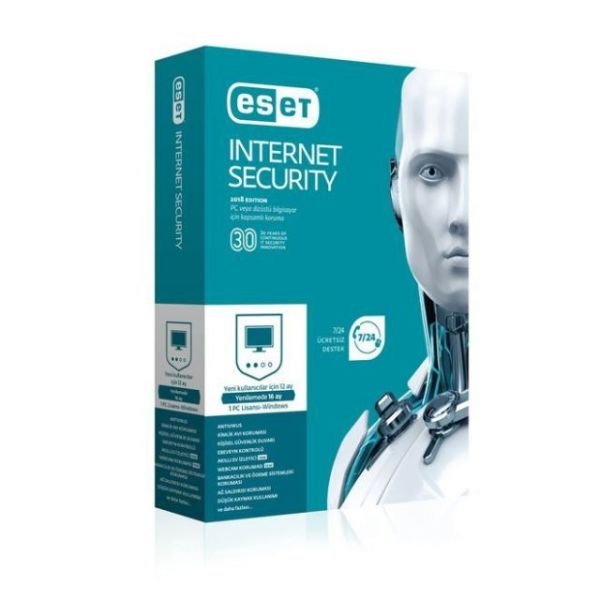 8697690850804 ESET INTERNET SECURITY V,10.0 TR 1 KUL.1 YIL