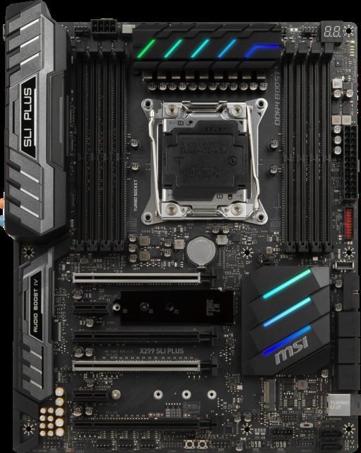 X299-SLI-PLUS Intel X299 2066 DDR4 4133MHz Anakart