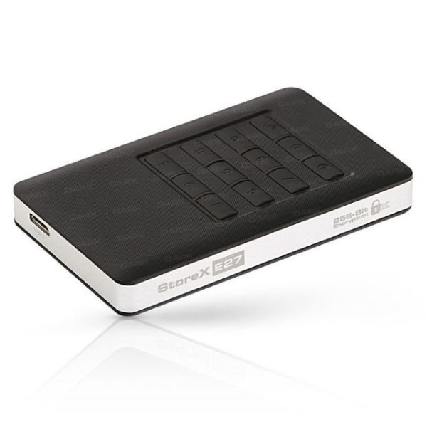 DK-AC-DSE27 2.5'' USB3.0 256BİT ŞİFRE KORUMALI 7 VE 9.5MM HDD DİSK KUTUSU