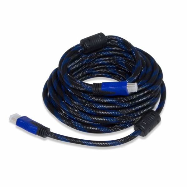 Q-HDMI30 30M v1.4 3D Ağ Destekli Altın Uçlu HDMI Görüntü Kablosu