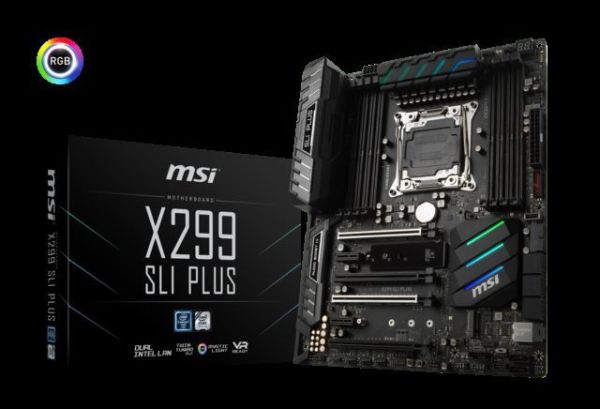 X299-SLI-PLUS Intel X299 2066 DDR4 4133MHz Anakart