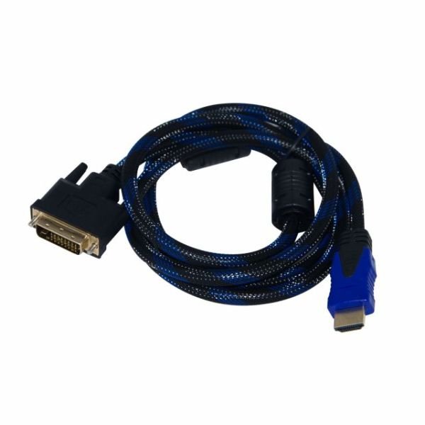 Q-HDV 1.8M DVI To HDMI 24+1 Converter Çevirici Kablo