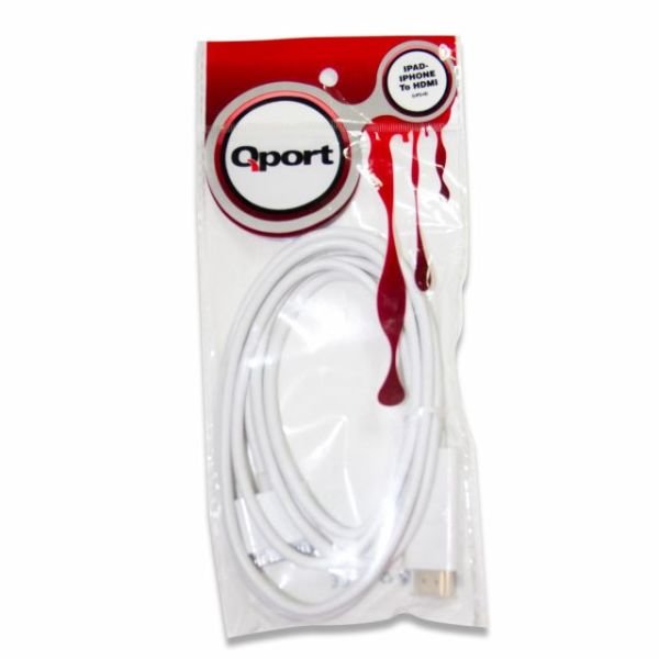 Q-IP2-HD 1.8M Ipad Iphone Çevirici Kablo