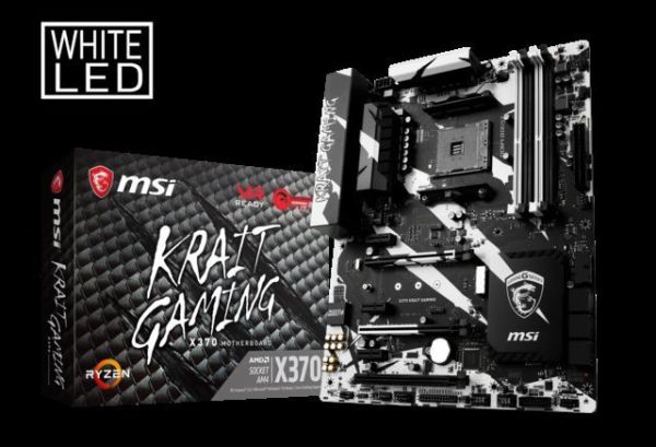 X370KRAITGAMING AMD X370 AM4 DDR4 3200MHz HDMI/DVI Gaming Anakart
