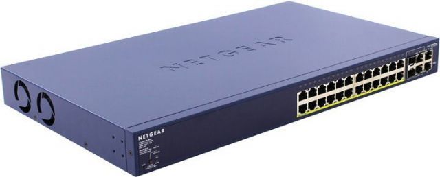 FS728TP-100EUS 24 Portlu 10/100 Fast Ethernet 2 Copper 2 SFP , 24 PoE Port (192W)