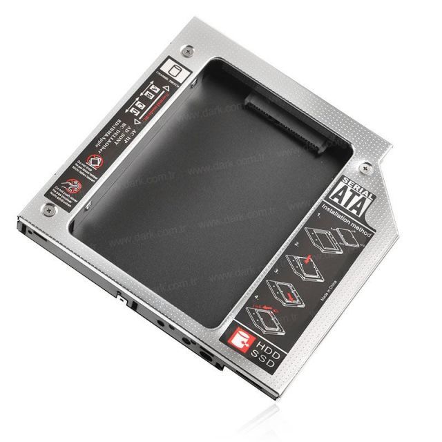 DK-AC-DSOSD9 9,5 MM Notebook Ultra Slim 2.5'' SATA HDD ve SSD Disk Kutusu