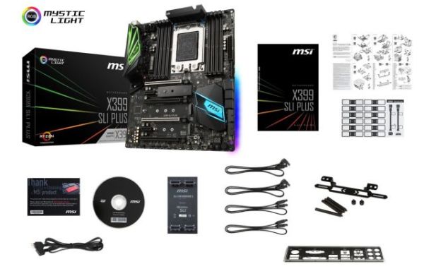 X399SLIPLUS AMD X399 TR4 DDR4 3600MHz Anakart