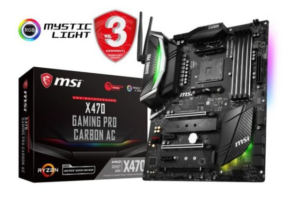 X470GAMINGPROCAC AMD X470 AM4 DDR4 3466MHz HDMI/DP Gaming Anakart