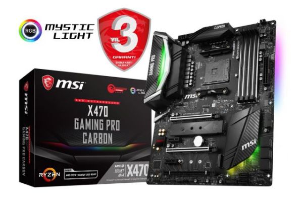 X470GAMINGPROCARBO AMD X470 AM4 DDR4 3466MHz HDMI/DP Gaming Anakart