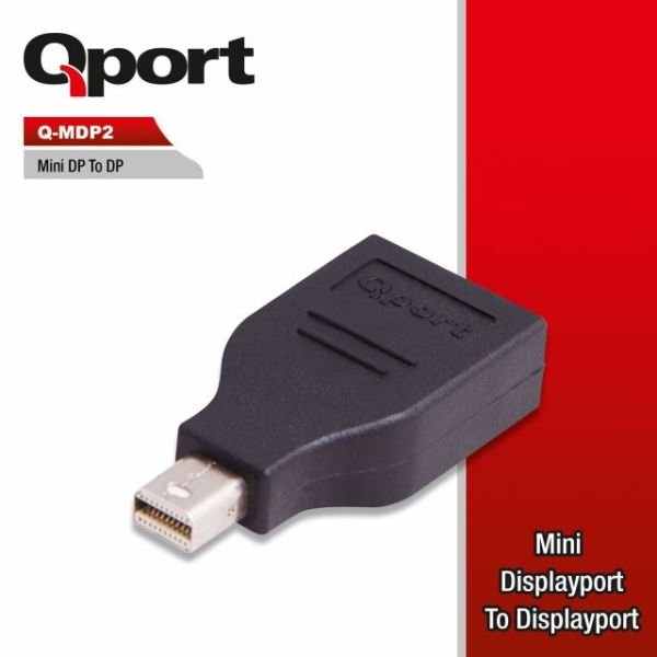 Q-MDP2 Display Port To Mini Display Port Çevirici