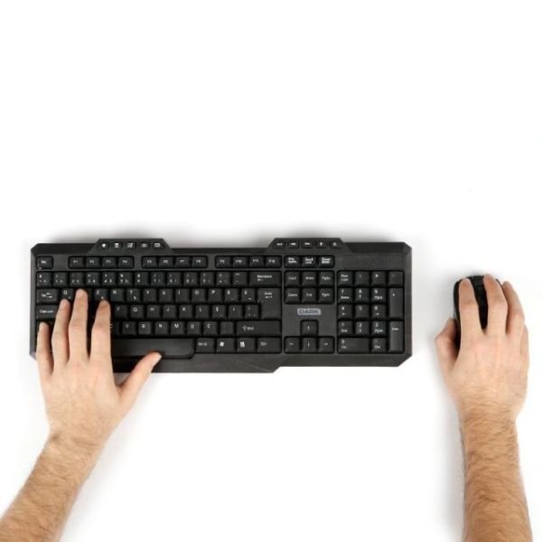 DK-AC-KMW1000 Multimedia Butonlu Türkçe Q Kablosuz Klavye & Mouse Set