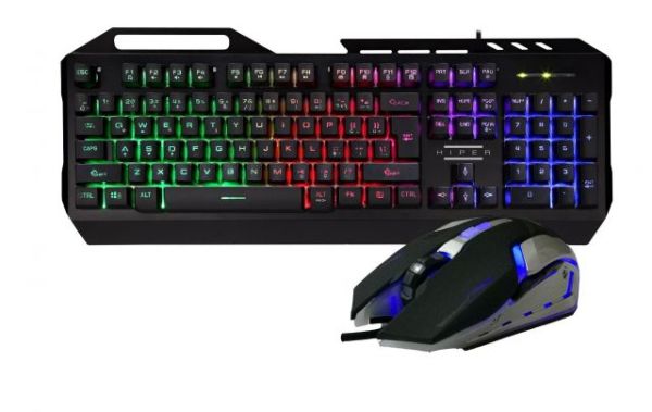 LOGOSV40 Gaming Klavye ve Programlanabilir Mouse Set (Metal Kasa )
